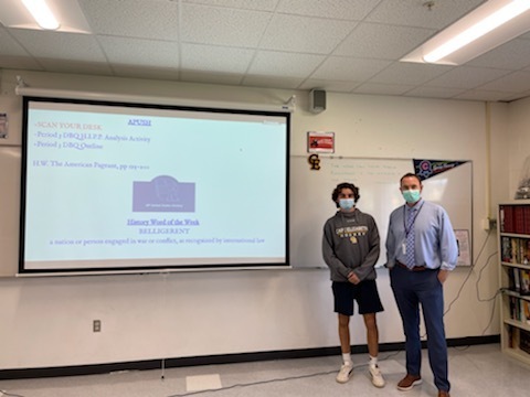 Superintendent Shadows a CEHS Student for a Day