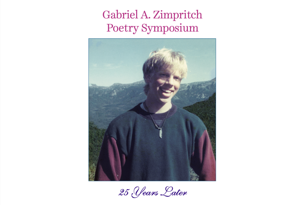 Gabriel A. Zimpritch Poetry Symposium 2020