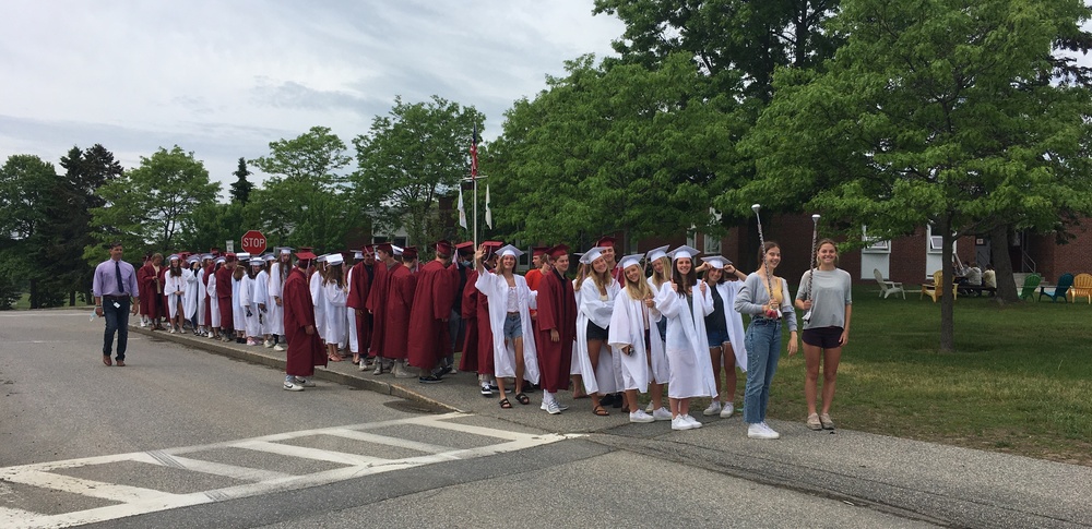 Class of 2021 Celebration Walk to Pond Cove & Middle School