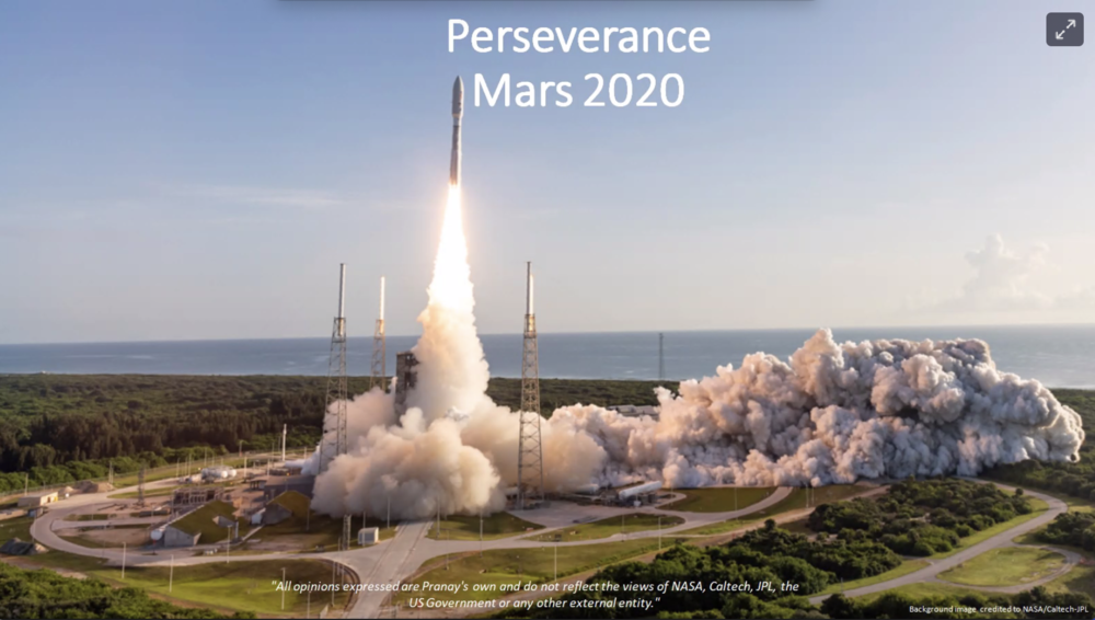 NASA Engineer Pranay Mishra visits Cape