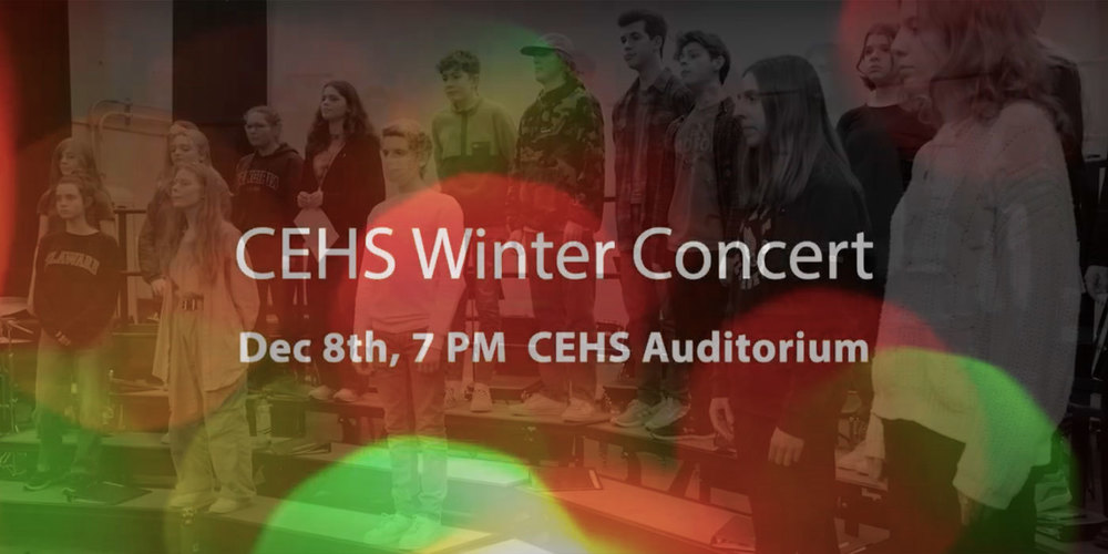 CEHS Winter Concert December 8 2022 7 PM