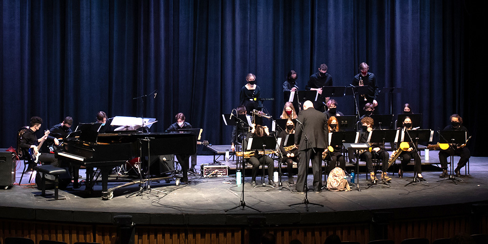 CEHS Concert Jazz Band  on Stage