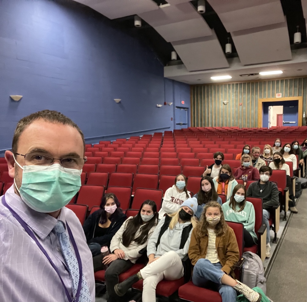 Superintendent Record with HS Students