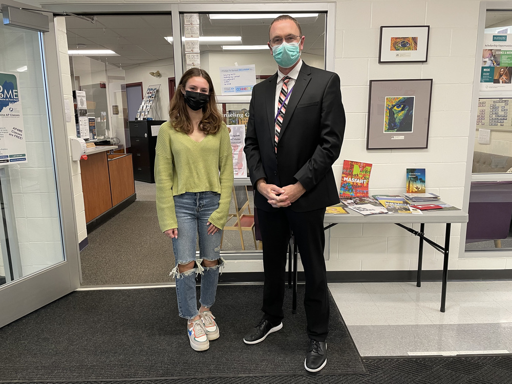 Superintendent Shadows a CEHS Student for a Day