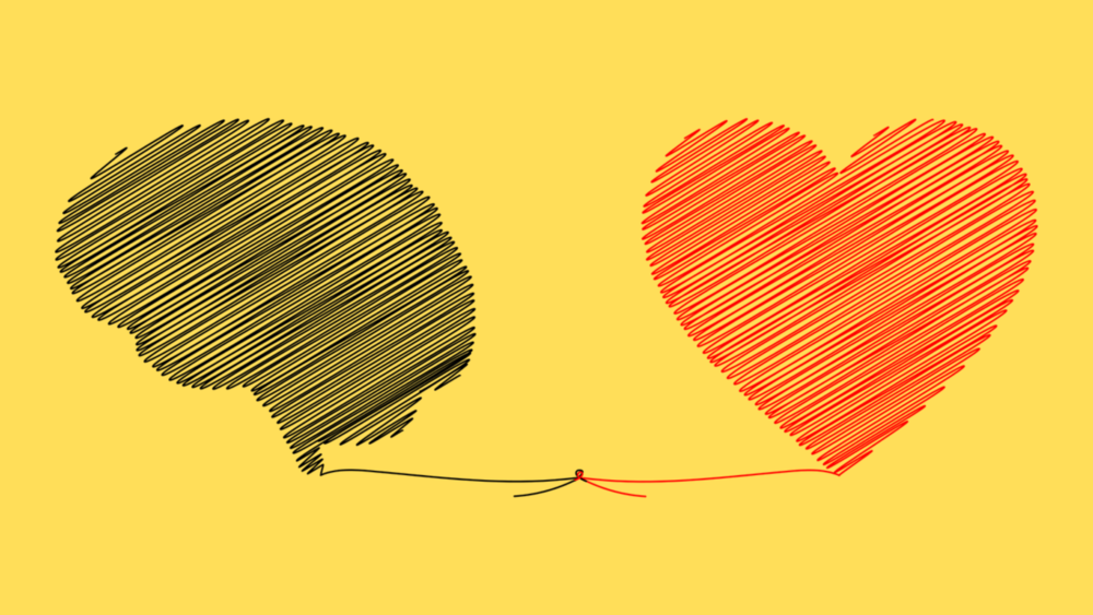 heart and brain attached