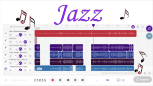 Listen to "Shiny Stockings" by the Concert Jazz Ensemble: 100% remote