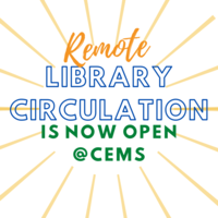 Library Circulation re-opens at the Middle School