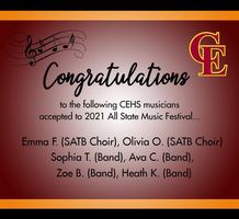 2021 All State Music Festival
