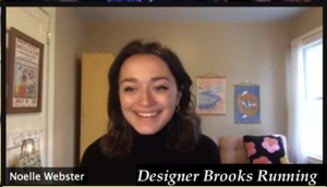 Designer Noelle Webster visits Design II class
