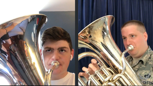 JACK SANDS SELECTED TO PERFORM WITH USAF BAND MUSICIAN!