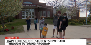 Cape High School students give back by tutoring younger students