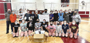 Girls volleyball team completes ‘Rock Your Socks’ fundraiser