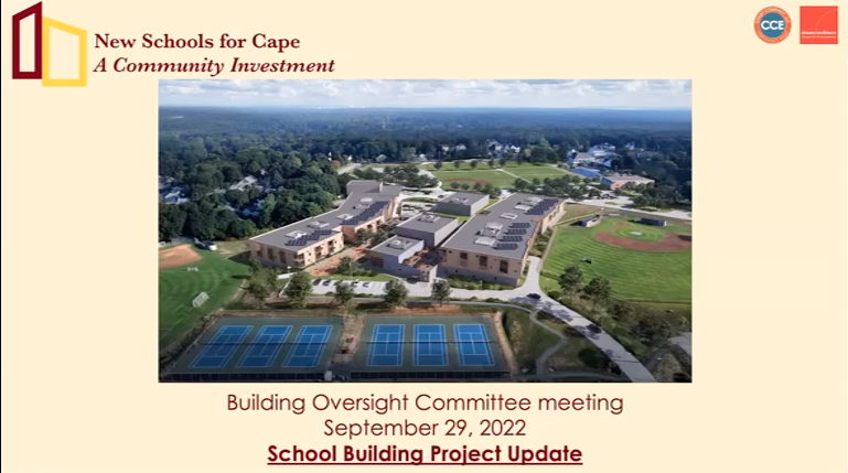 Building Oversight Committee - Project Update. September 29, 2022